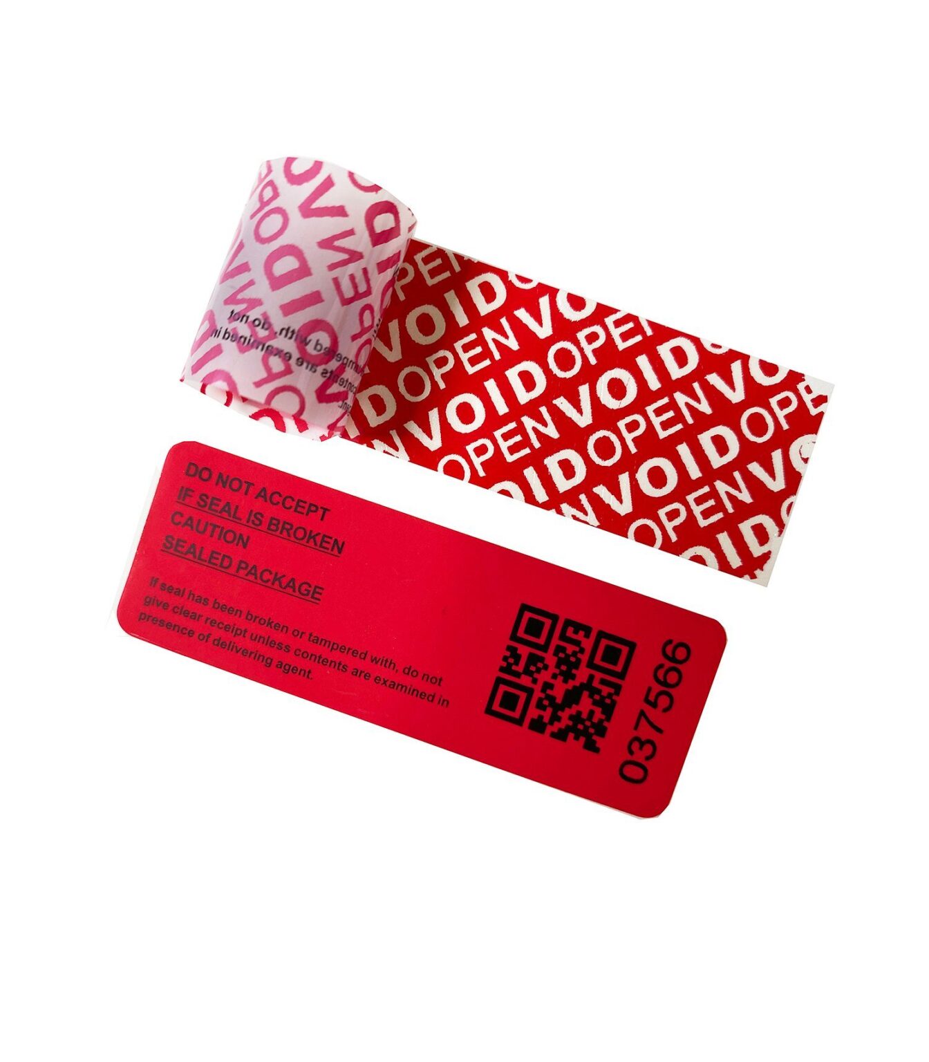 Security Void Sticker Labels Feature And Application Custom Packaging